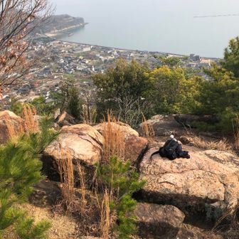 だんご山から南浦の集落。