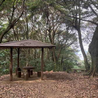 休憩所　東屋…右側へ通り過ぎ🚶💦