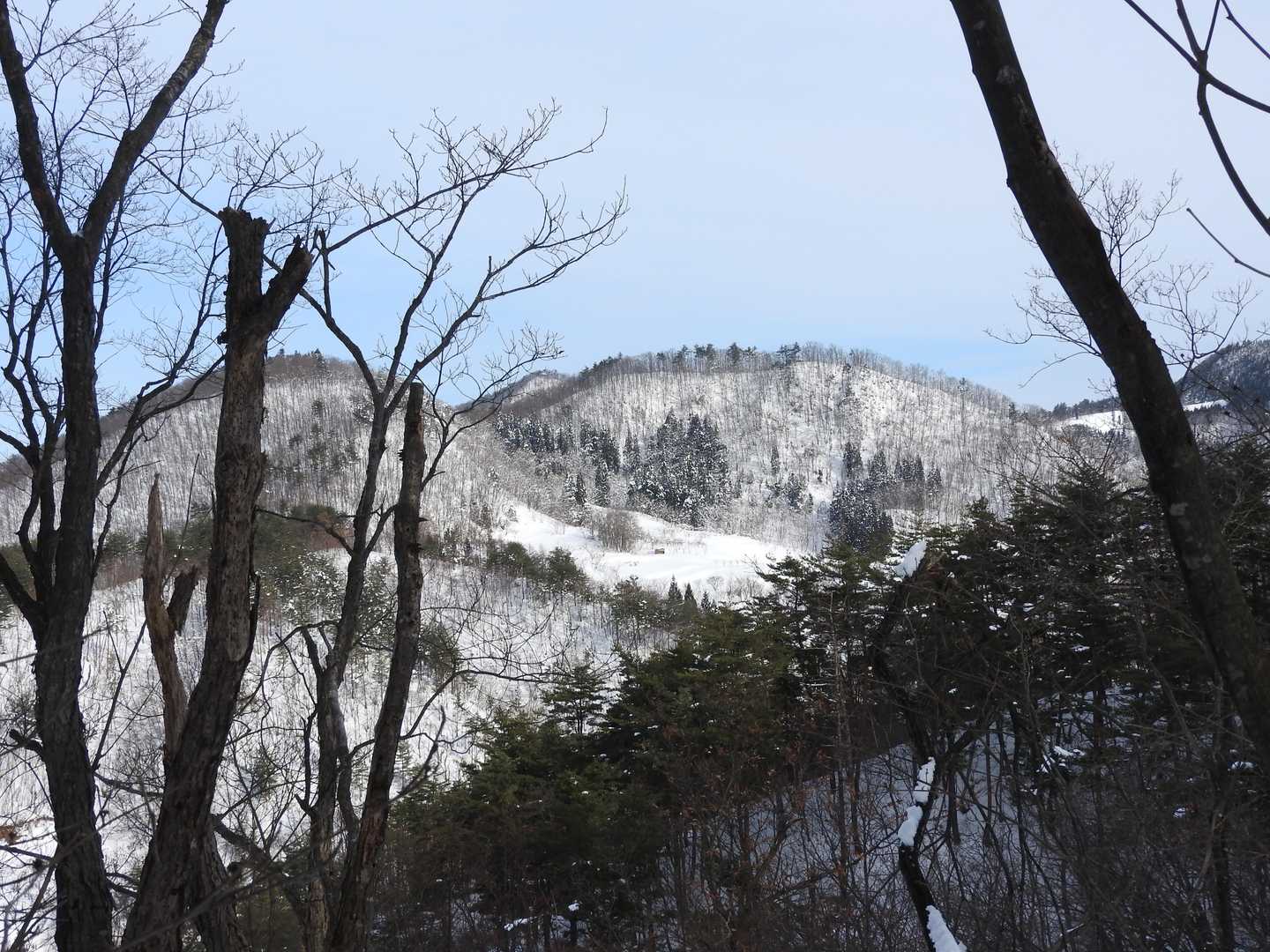 右から...女亀森・金峰山・男亀森
