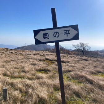 奥の平　風が強いのでボタン淵へ移動