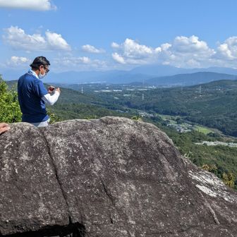 水晶山展望台から