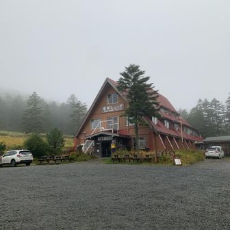 無料駐車場に停めて出発