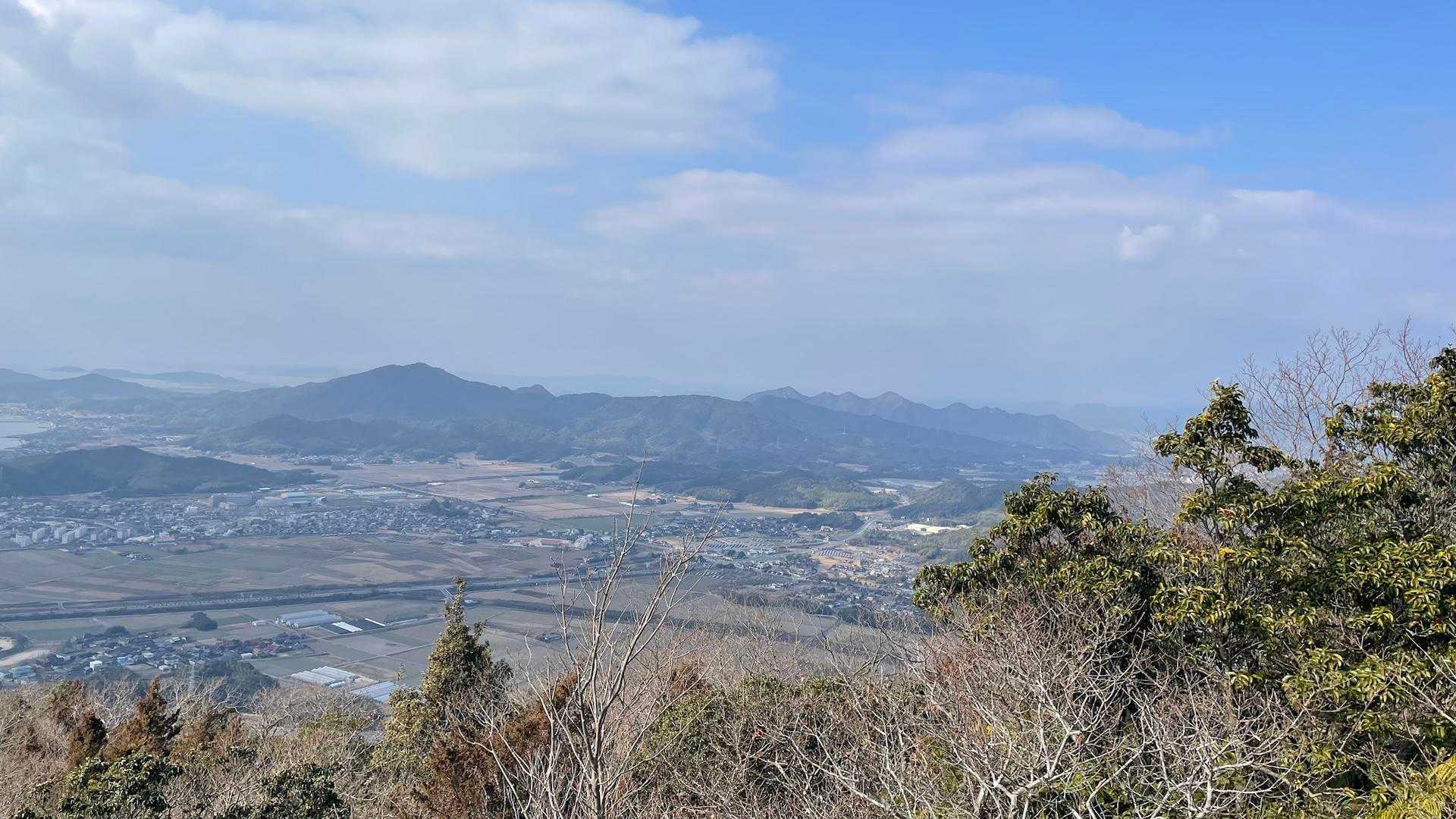 火の山連峰凸凹