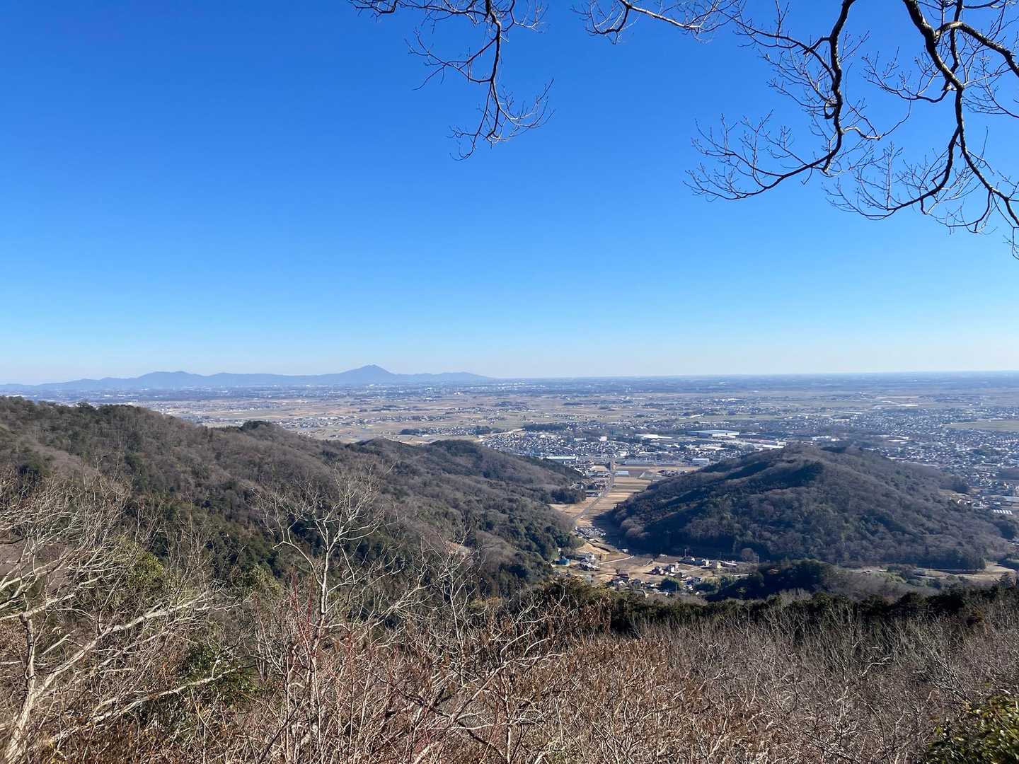筑波山もよく見えます