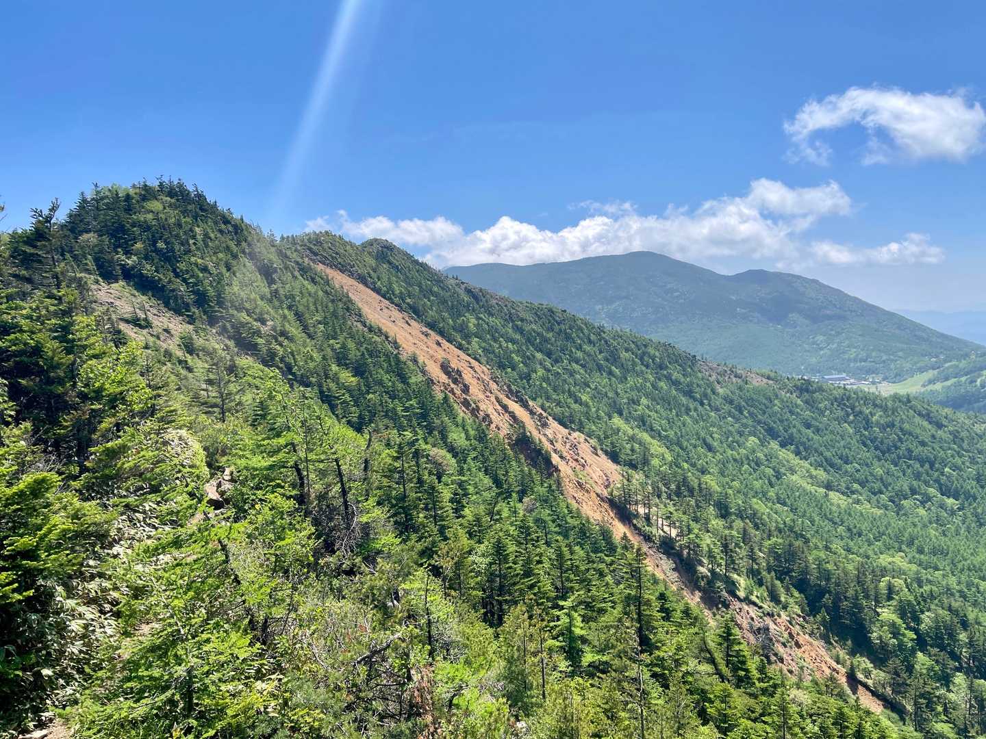 篭ノ登山 往復コースの写真