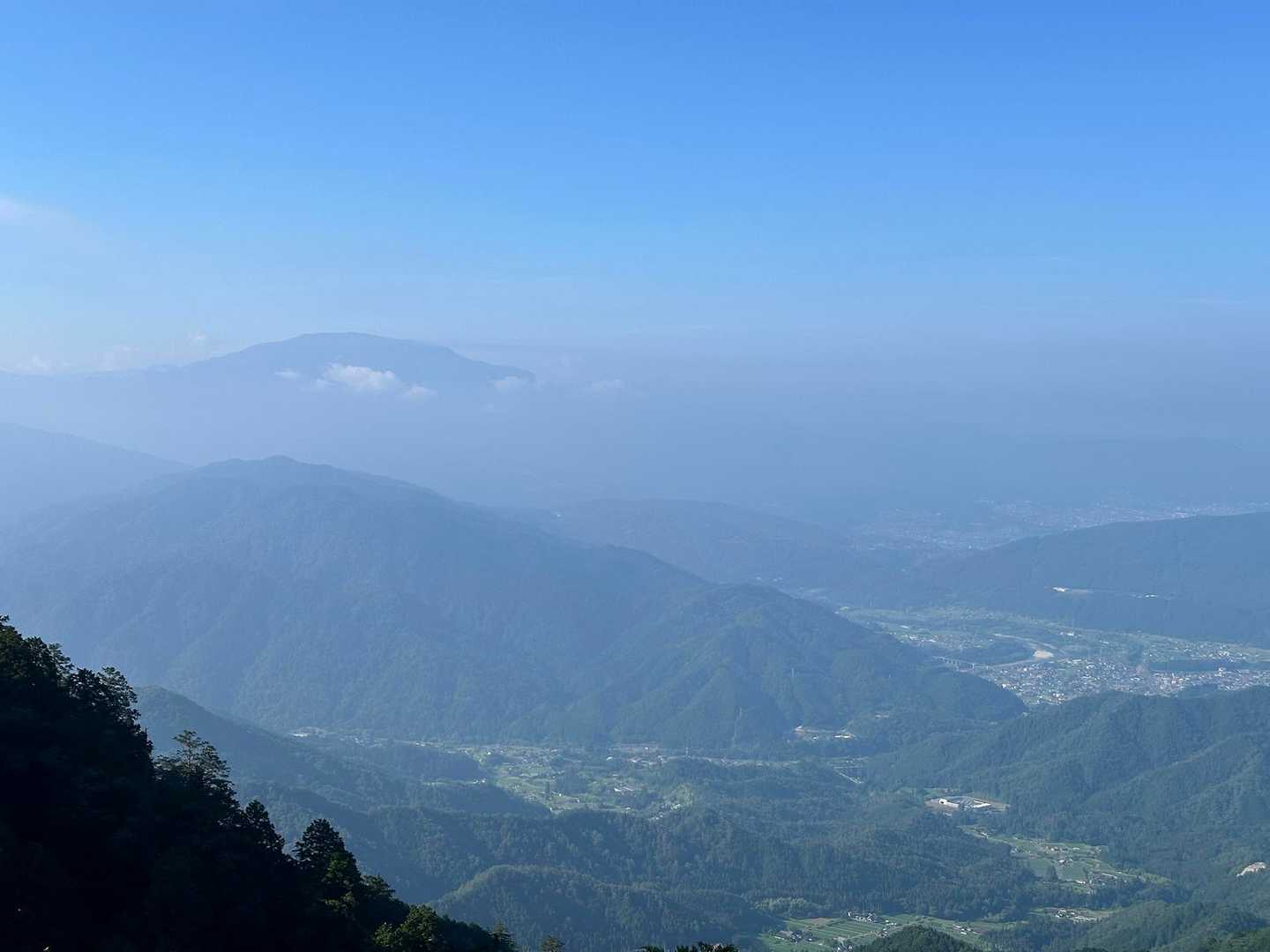 不動岩より恵那山