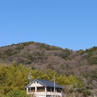 あそこが東谷山かな…
東谷山ブルー