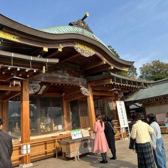 鎮西大社⛩️
格式が高そう😮
参拝者が多いです。