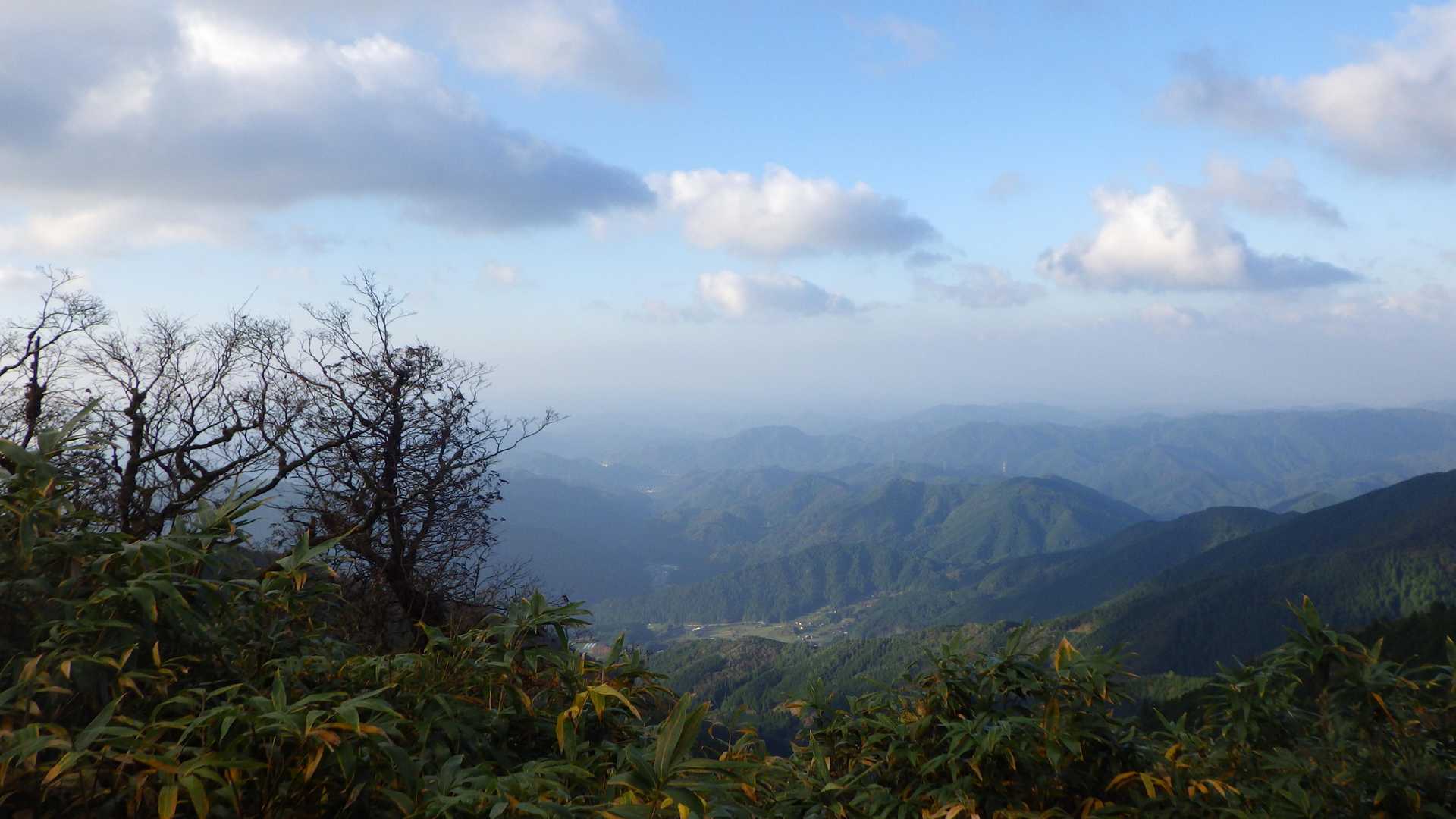 景色を堪能がてらちょっと休憩☕したら下山スタート👣
