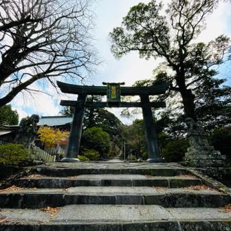 …で銅の鳥居。
彦山駅下の石の鳥居が最遠の結界になるのだろうけど、今回はココから上宮を目指しますよ👍