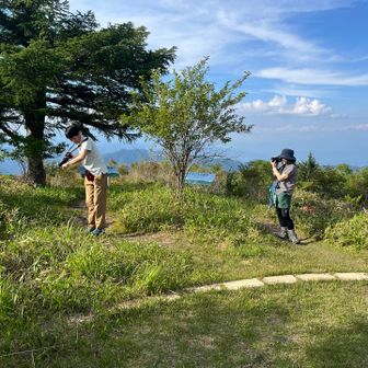 貸し切り山頂を