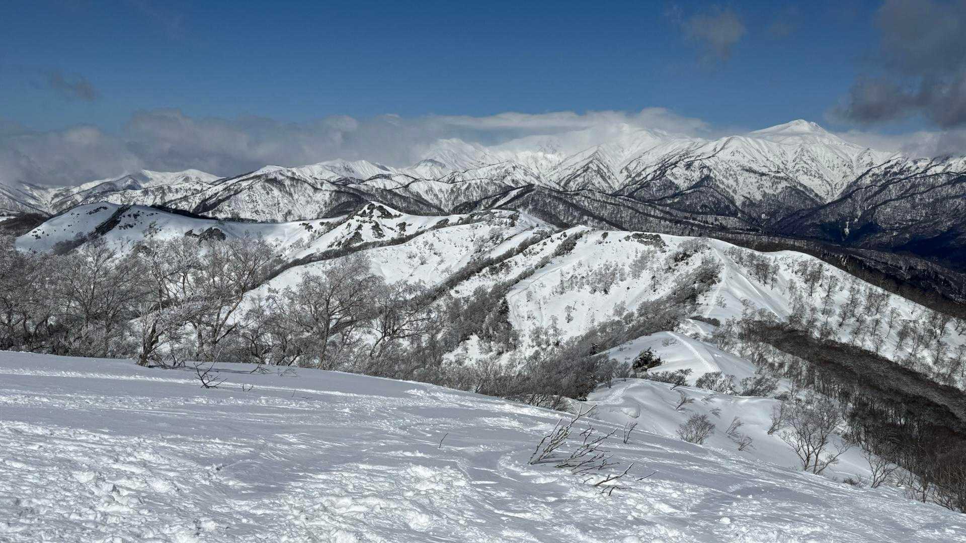 白山連峰が神々しい✨