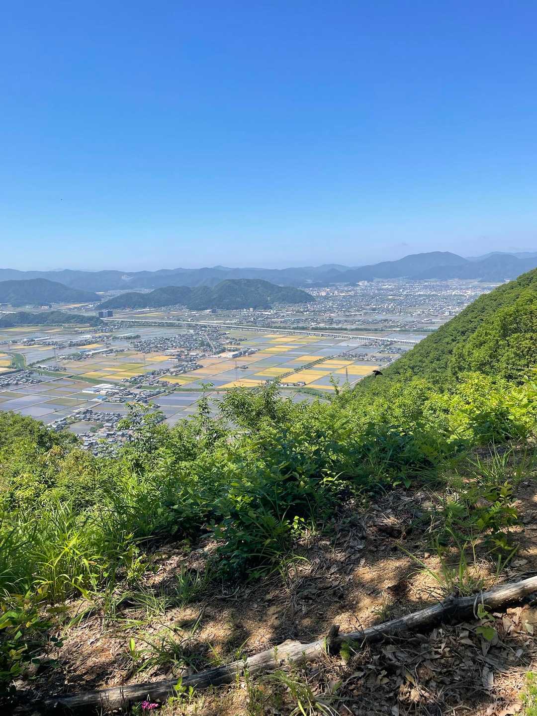 花筐公園コース登山口-行司岳-南三里山-三里山 周回コースの写真