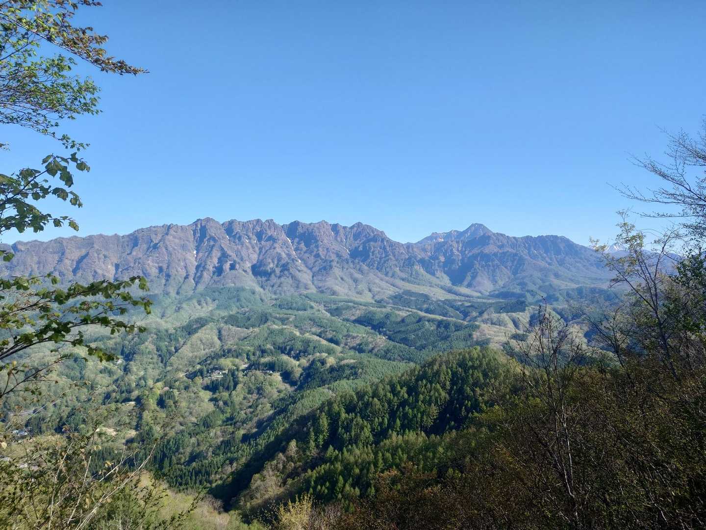西岳と高妻山