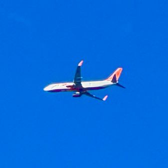 けっこうな低空飛行✈️