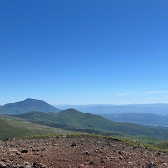 岩手山と姫神山