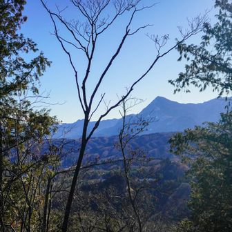 武甲山が見える