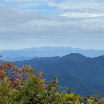 ※一の腰より八甲田山。