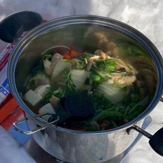 お鍋🍲いただきました😊