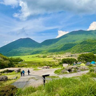 テン場までは、少し距離があります