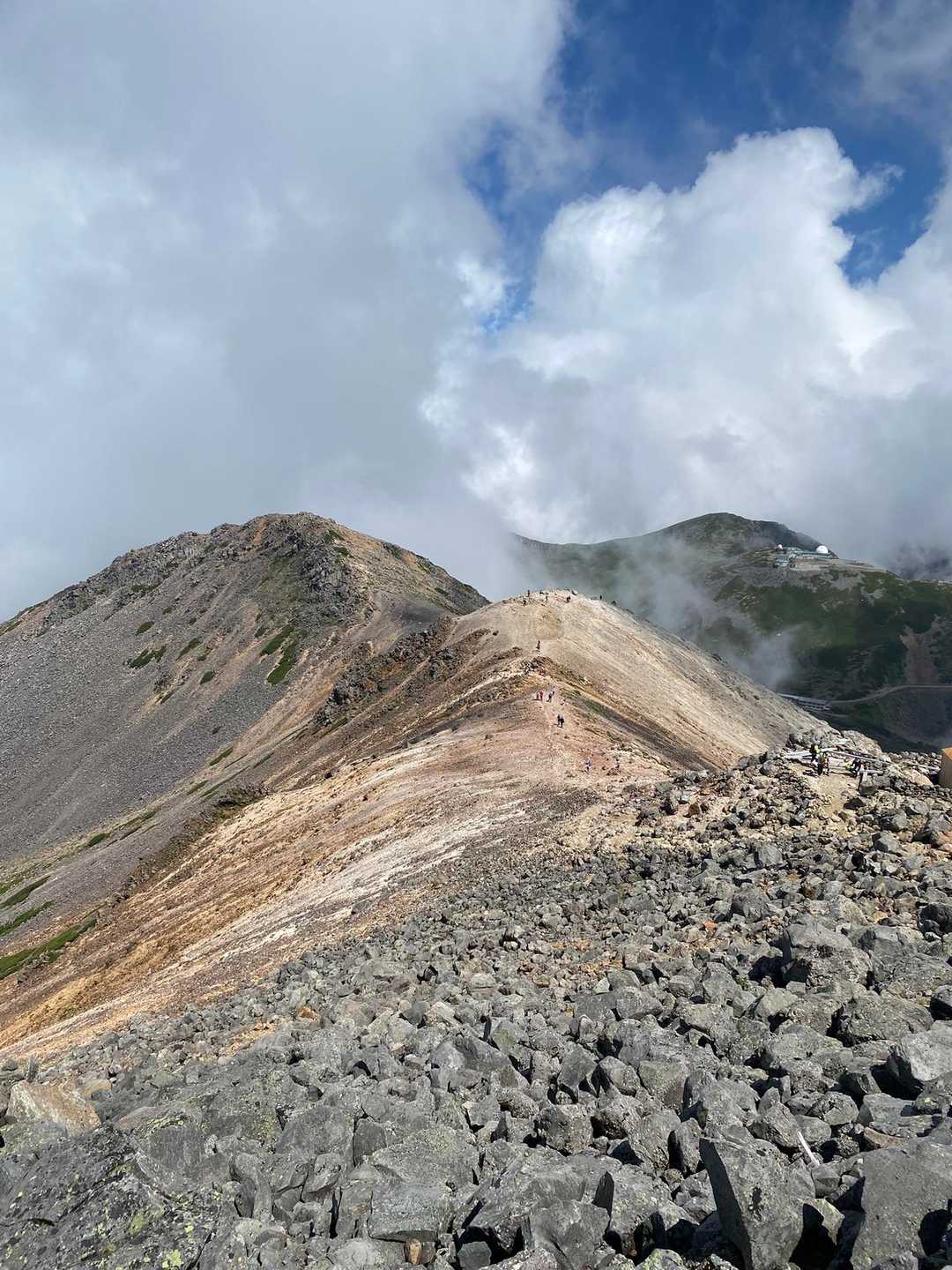 剣ヶ峰口-乗鞍岳 往復コースの写真