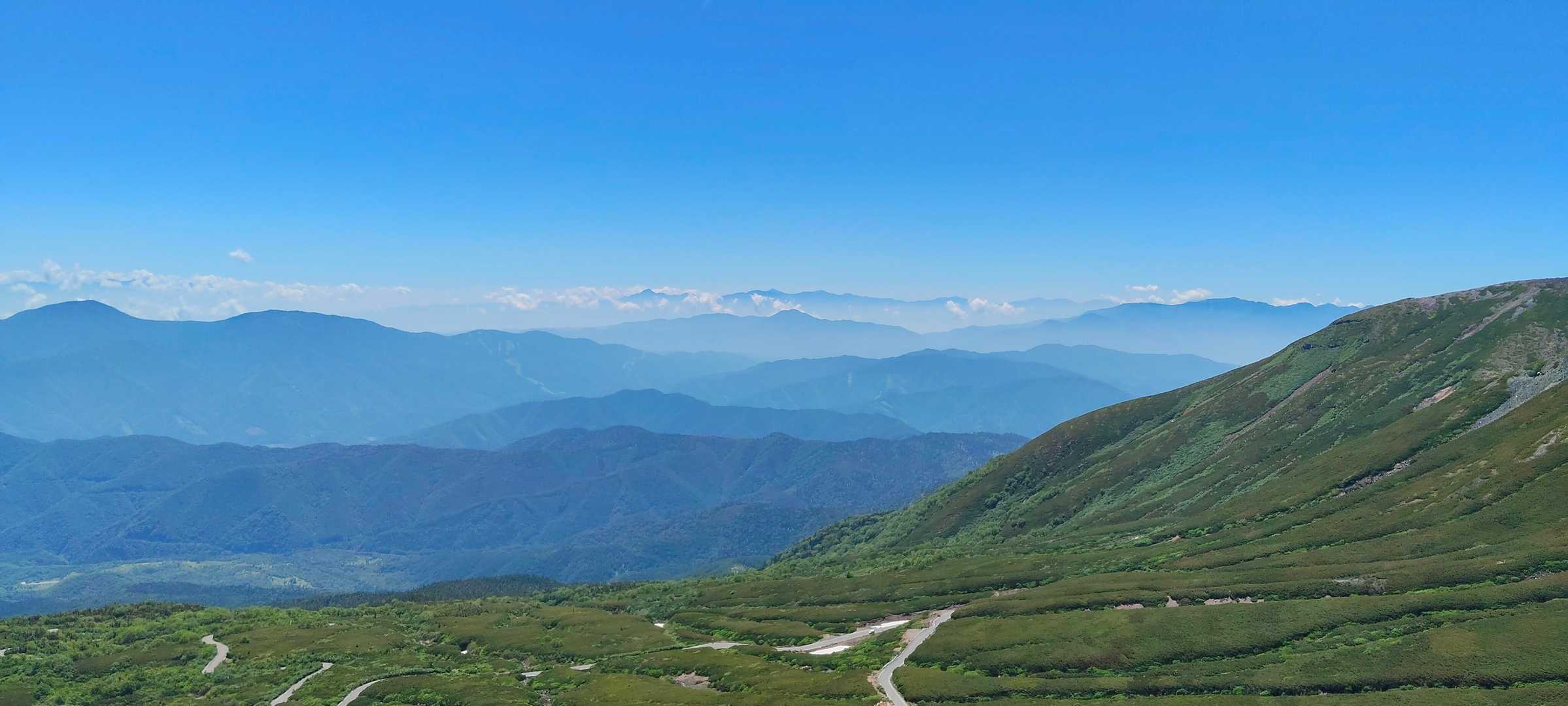 乗鞍山頂バス停-富士見岳口 往復コースの写真