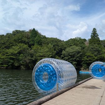 穂高湖〜＼(^o^)／
