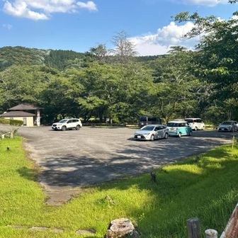 駐車場まで戻ってきてーゴール