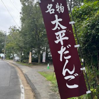 名物 大平だんご🍡
今回は我慢😣