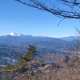 浅間山・北アルプスに四阿山