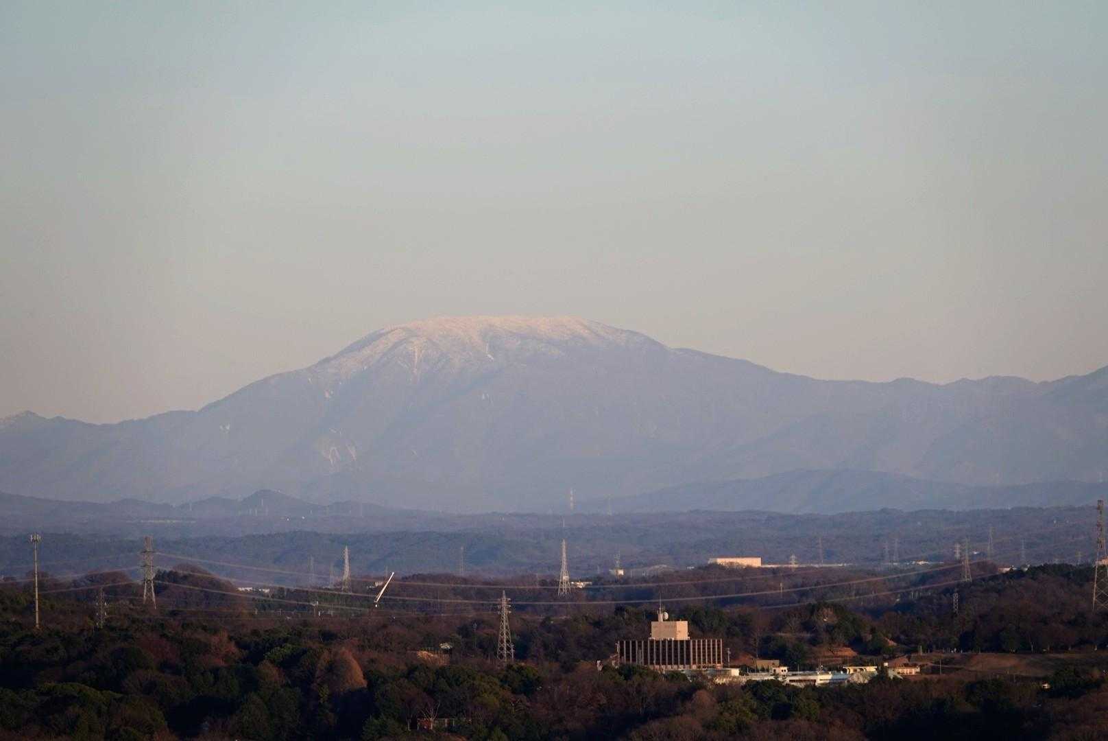 恵那山も、こんな時間でもきれいに見えたよ
