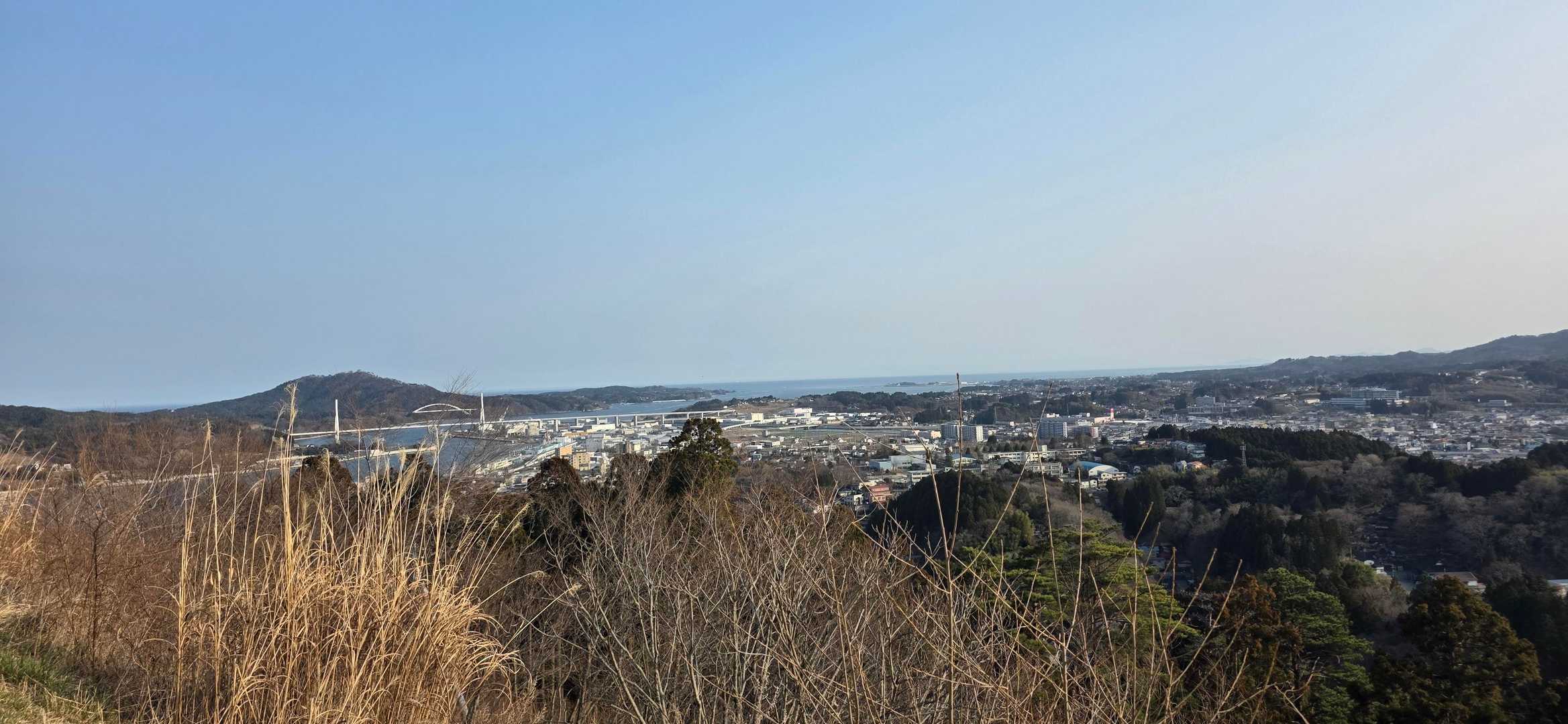 さぁ、山へ行きましょ！
駐車場からの景色♪