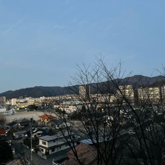 おー
市内が見渡せるー