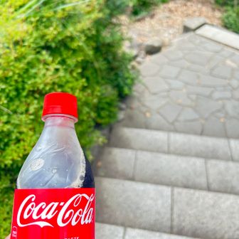 水分たくさん補給しながらでしたが、限界😵
甘いコーラを一気飲みして蘇ります