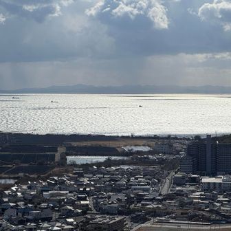 坂の山からの景色