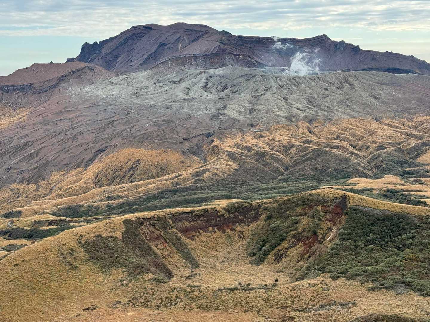 草千里駐車場東登山口-杵島岳 周回コースの写真