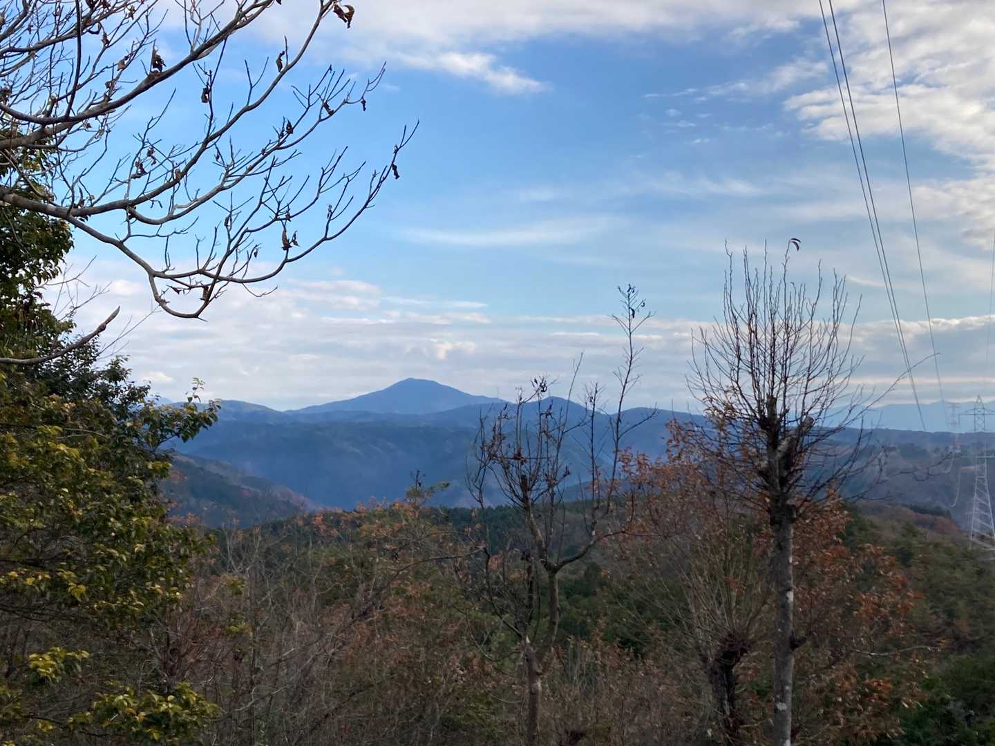 笠置山でしょうか？
