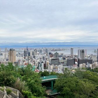 諏訪山⛰️山頂から