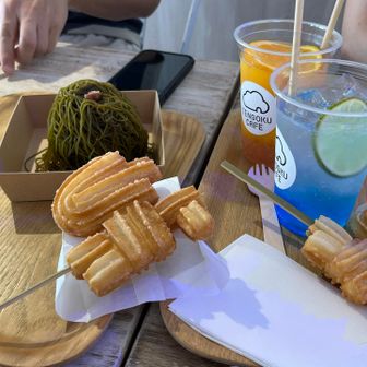みんなでいろいろ食べた😋