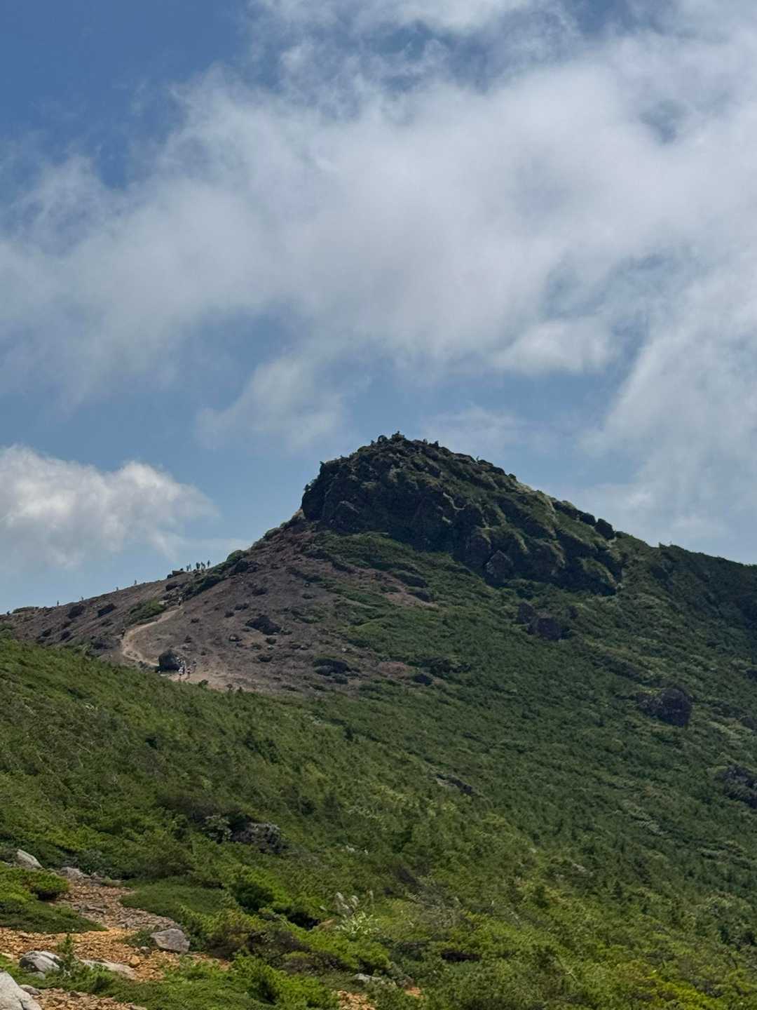 山頂まであと少し🤏