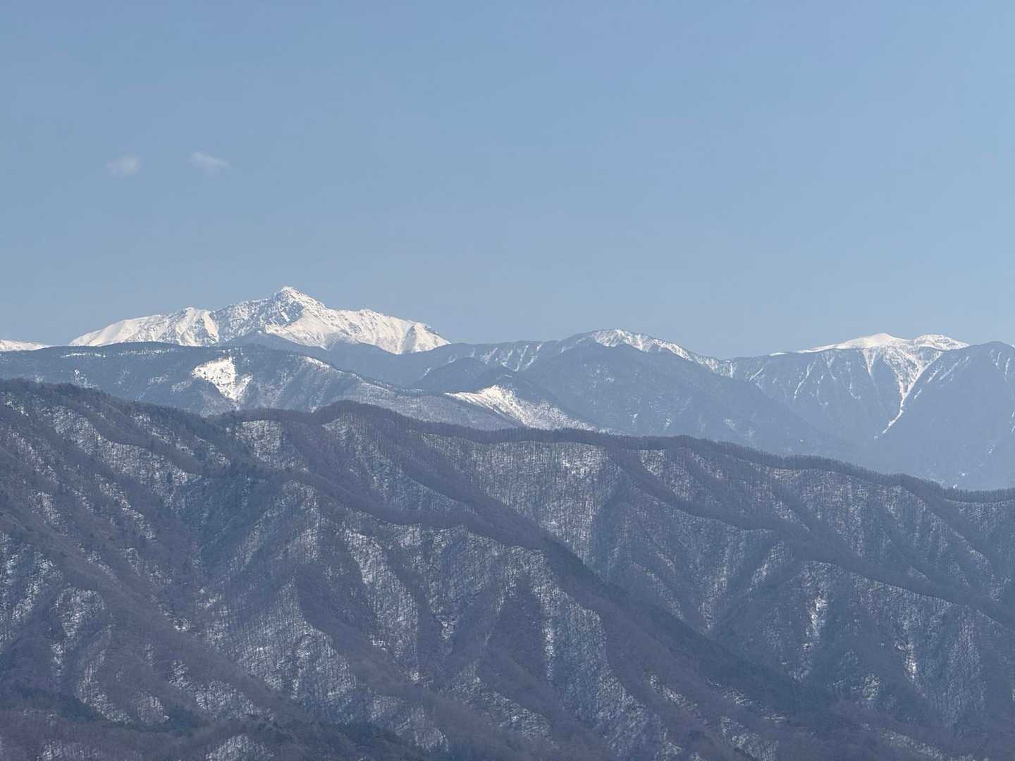 塩見岳👀