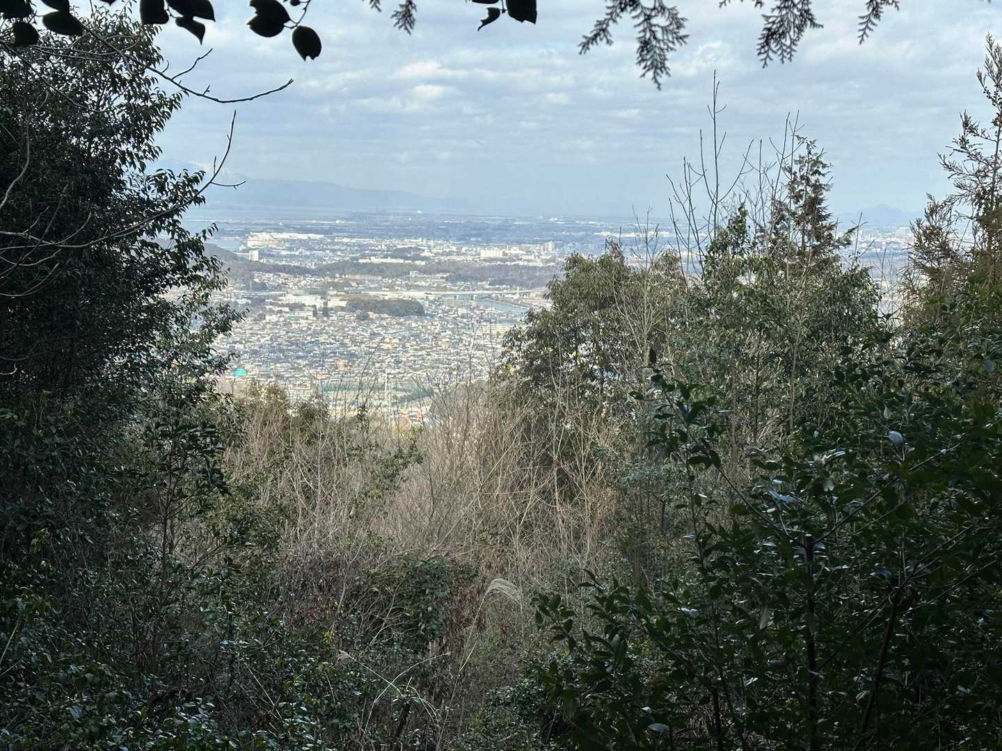 見晴らし台からの眺め😃