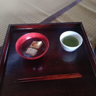 石室山荘名物おしるこ
うまかったです！