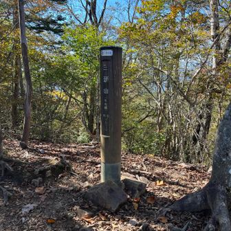 三頭山二つ目