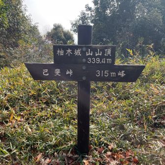 2座目　柚木城山