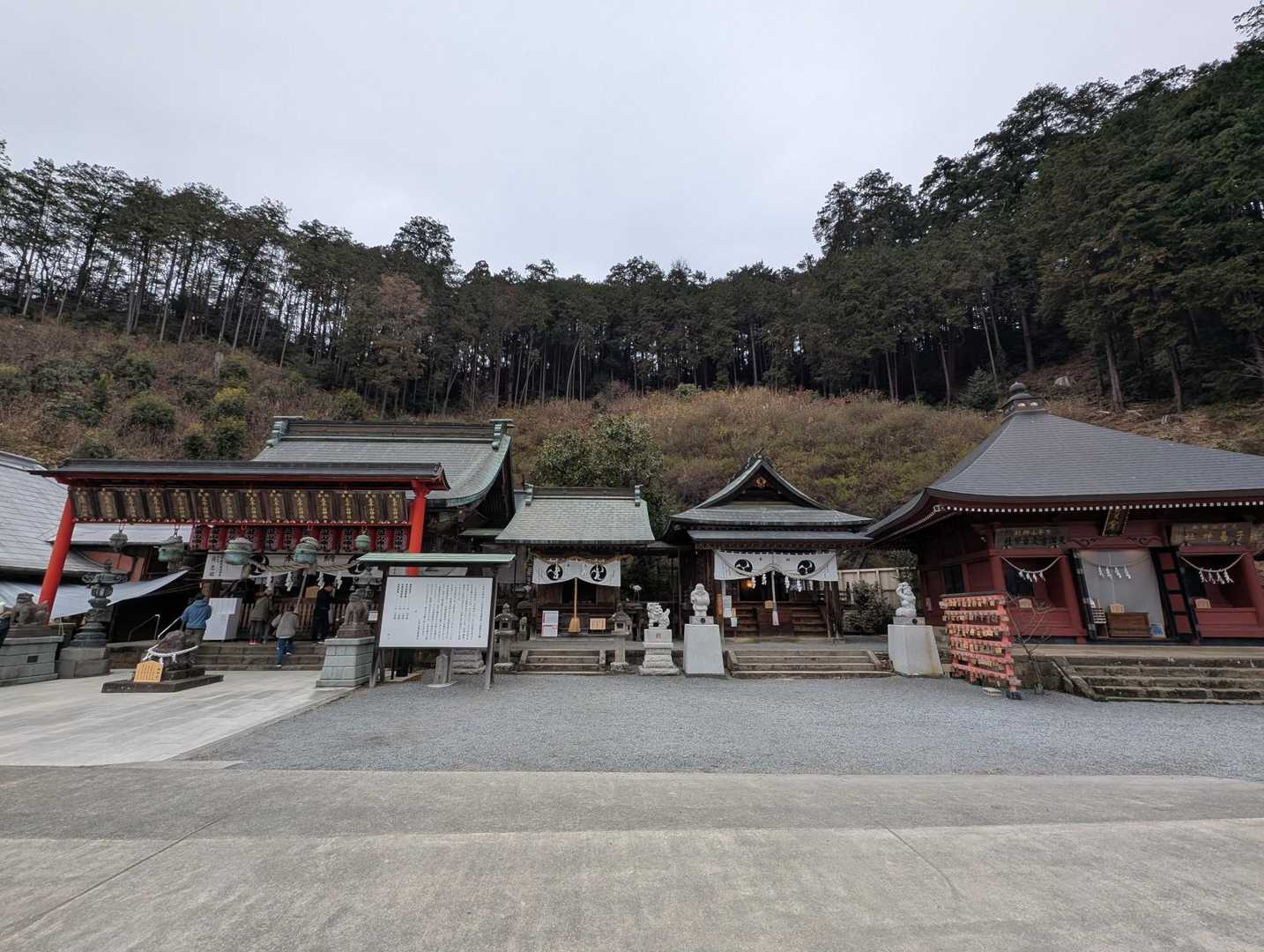 大中寺-太平山-ぐみの木峠-晃石山-晃石神社-青入山-桜峠 周回コースの写真