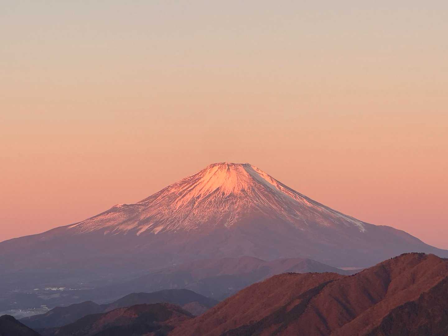 菩提峠-表尾根-塔ノ岳-丹沢山 往復コースの写真