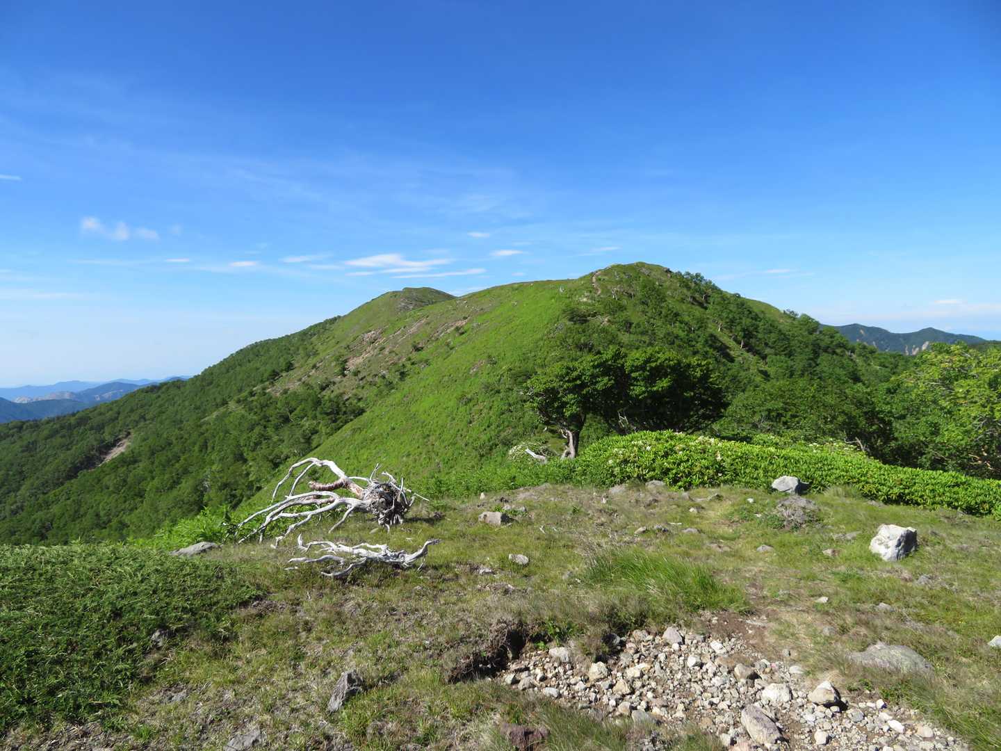 どんどん隠山が近づいてきます。