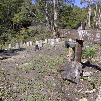 無意根尻小屋。