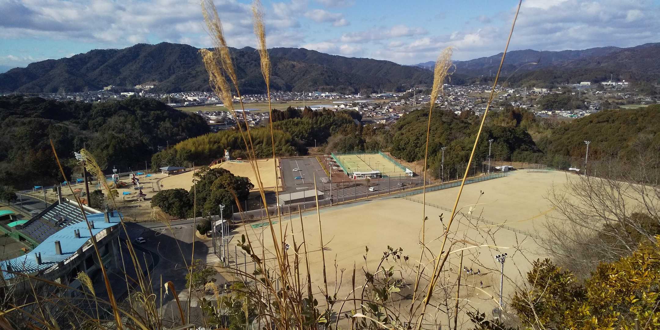三角台登山道入口-三角台 往復コースの写真